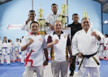 Wadokai Juara Umum Kejuaraan Karate Gabdika Shitoryukai
