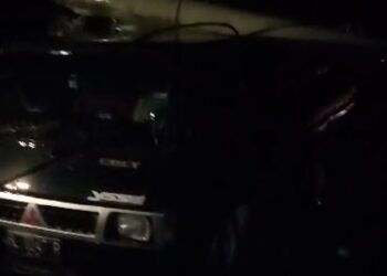 Subulussalam Kembali Longsor, Satu Pikup Tertimpa Tiang Listrik Beton