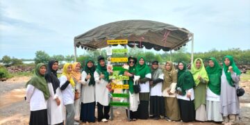 Cara Unik dari PW ‘Aisyiyah Aceh Pajang Plangiasi Edukasi Sampah