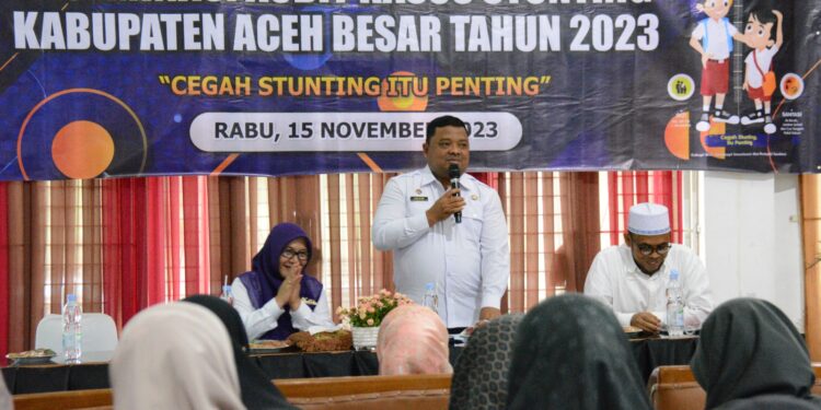 Kaper BKKBN Aceh Apresiasi Upaya Penurunan Stunting di Aceh Besar