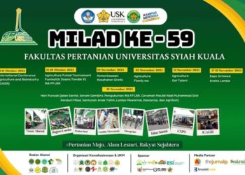 Pengukuhan IKA – FP USK Periode 2023/2028 Warnai Acara Puncak Milad ke-59 FP-USK