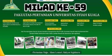 Pengukuhan IKA – FP USK Periode 2023/2028 Warnai Acara Puncak Milad ke-59 FP-USK
