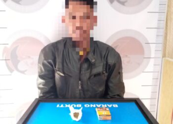 Personil Polsek Wih Pesam Mengamankan Seorang Warga yang Kerap Melakukan KDRT Akibat Kecanduan Narkoba