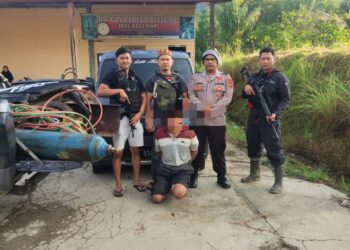 Satreskrim Polres Gayo Lues Berhasil Ungkap Kasus Tindak Pidana Pencurian Besi Jembatan Jalan