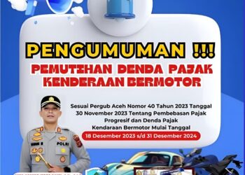 Kabar Gembira! Samsat Bener Meriah Sebar Pengumuman Pemutihan Denda Pajak Kendaraan Bermotor