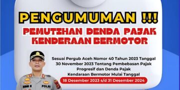 Kabar Gembira! Samsat Bener Meriah Sebar Pengumuman Pemutihan Denda Pajak Kendaraan Bermotor