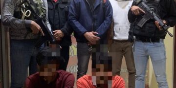 Unit Resmob Satreskrim Polres Gayo Lues Tangkap Pelaku Tindak Pidana Pencurian Baterai Tower Telkomsel