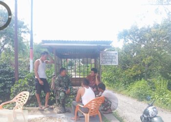 Sinergitas antara babinsa dan penjual kopi gelondongan dalam  konteks komsos