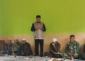 DANPOS KUTE PANANG KORAMIL 02/BEBESEN HADIRI MUSYAWARAH DESA TERKAIT QANUN DESA DI KECAMATAN KUTE PANANG