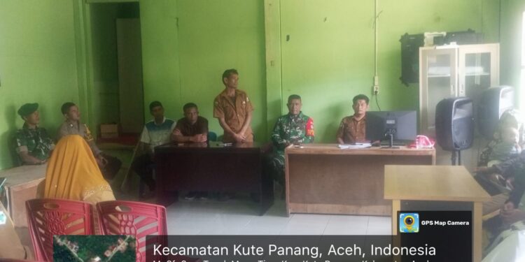 Babinsa Koramil 02/Bebesen, Pos Kute Panang Telah menghadiri Acara Kegiatan Mini Lokakarya Kecamatan