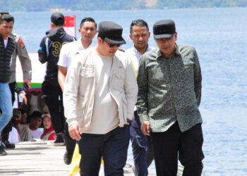 Event Lomba Perahu Naga Danau Lut Tawar Memeriahkan Perayaan Hut RI Ke 80