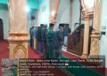 Anggota koramil 02/ Bebesen melaksanakan Kegiatan Sholat Subuh berjamaah