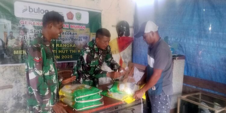 babinsa koramil 02/Bebesen gelar GPM di lingkungan kecamatan kute panang