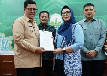 Bupati Haili Yoga Paparkan Lanjutan Pembangunan Rumah Sakit Regional Pegasing di Hadapan Komisi IX DPR RI