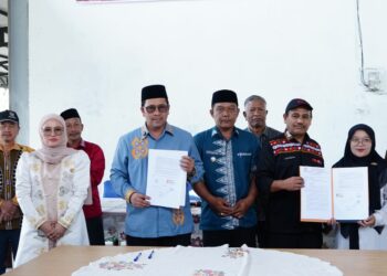 Bupati Aceh Tengah Serahkan Pengelolaan Pasar Kecamatan Linge kepada Koperasi Merah Putih Syariah