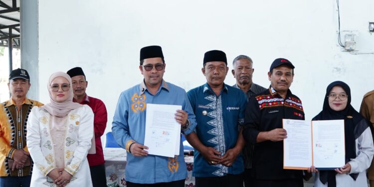 Bupati Aceh Tengah Serahkan Pengelolaan Pasar Kecamatan Linge kepada Koperasi Merah Putih Syariah